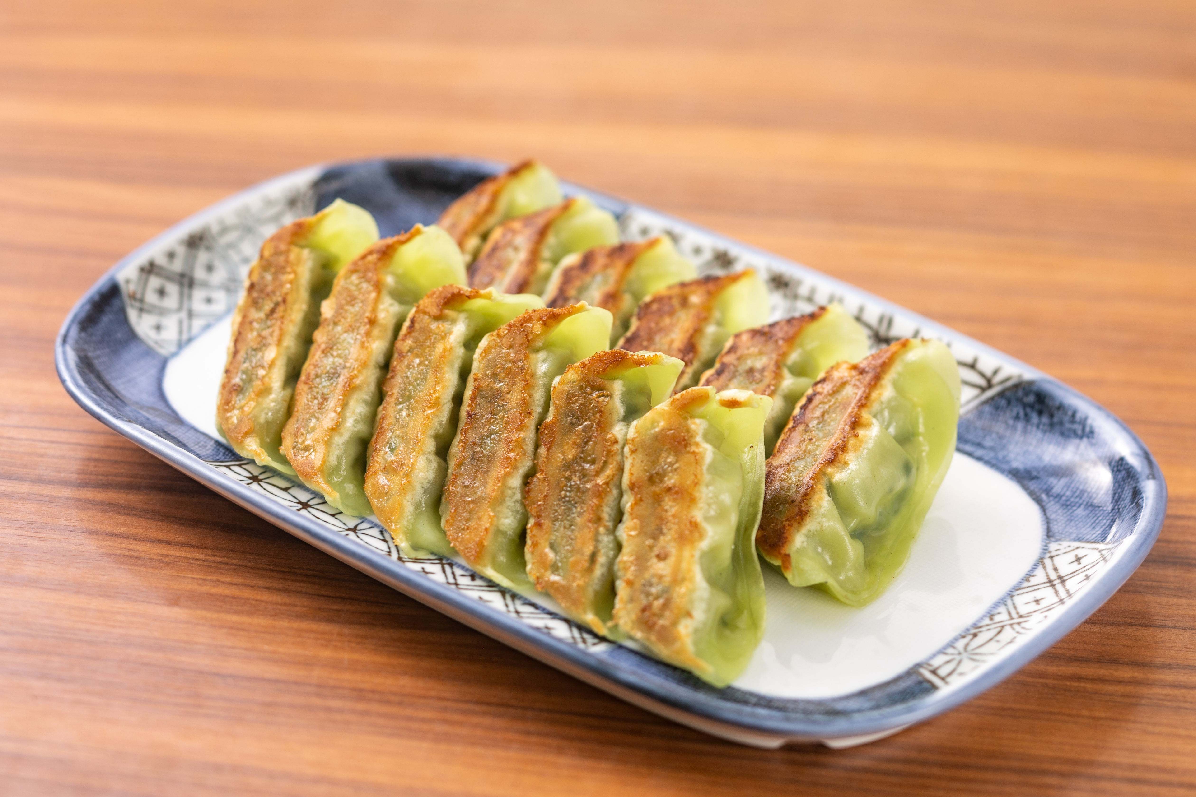野沢菜餃子